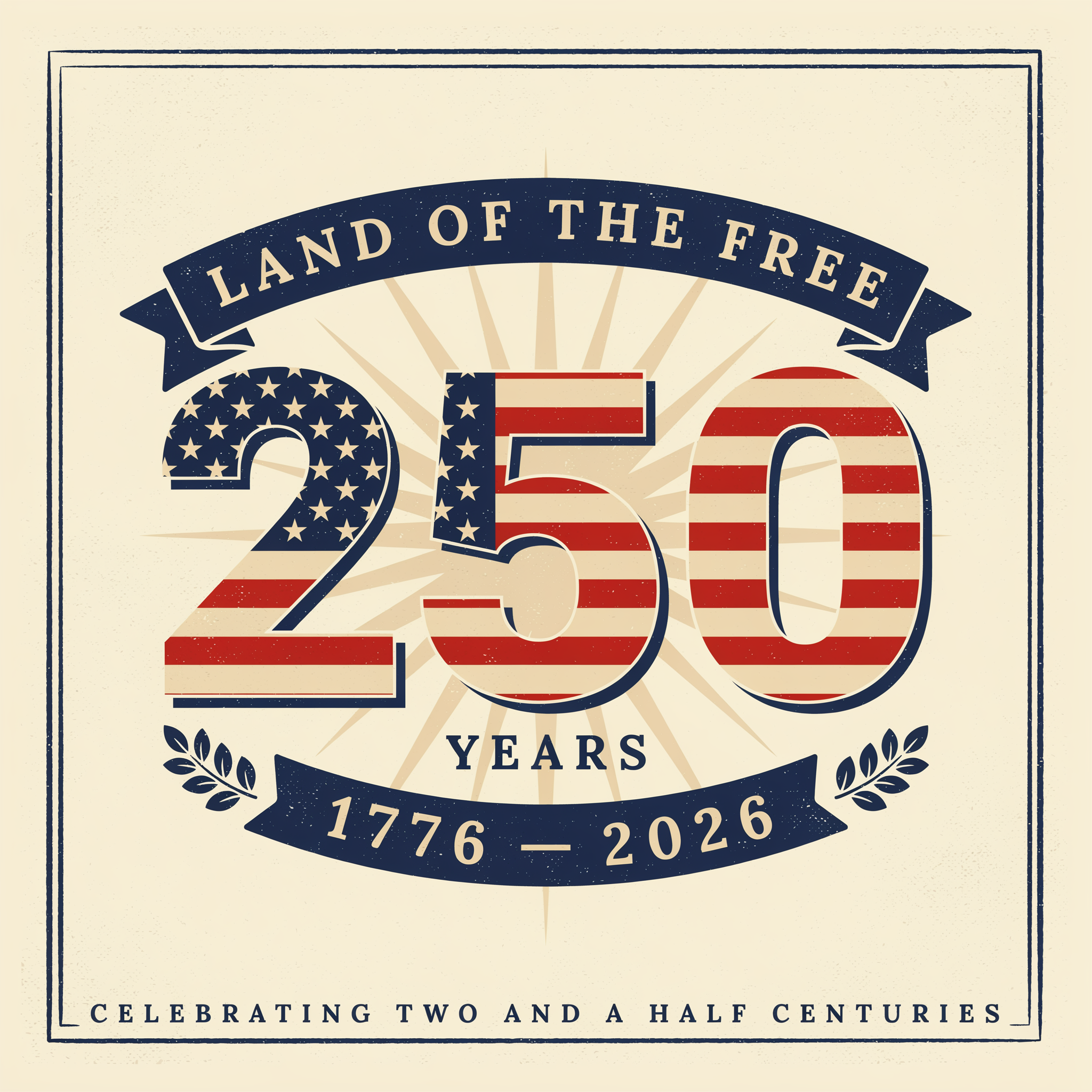1776-2026 America is 250 years old
